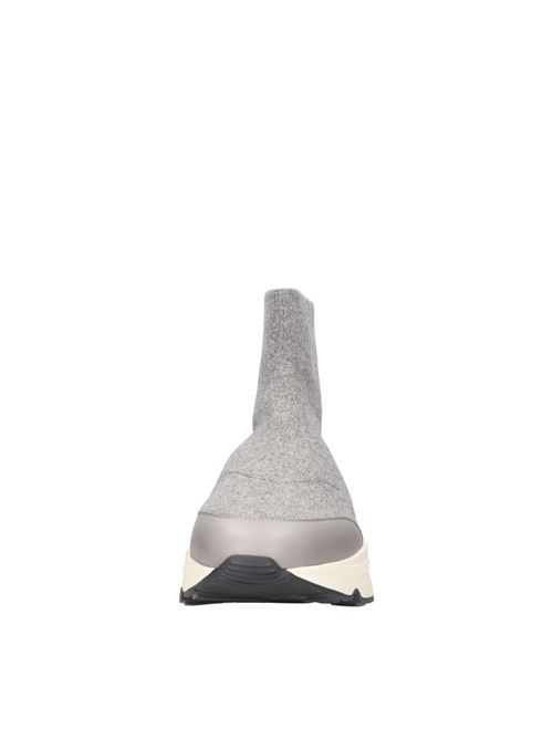 Sneakers in pelle e tessuto FABIANA FILIPPI | F626 000 VR3GRIGIO